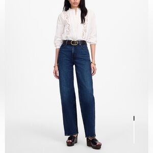 Madewell the perfect vintage straight wide leg Jeans